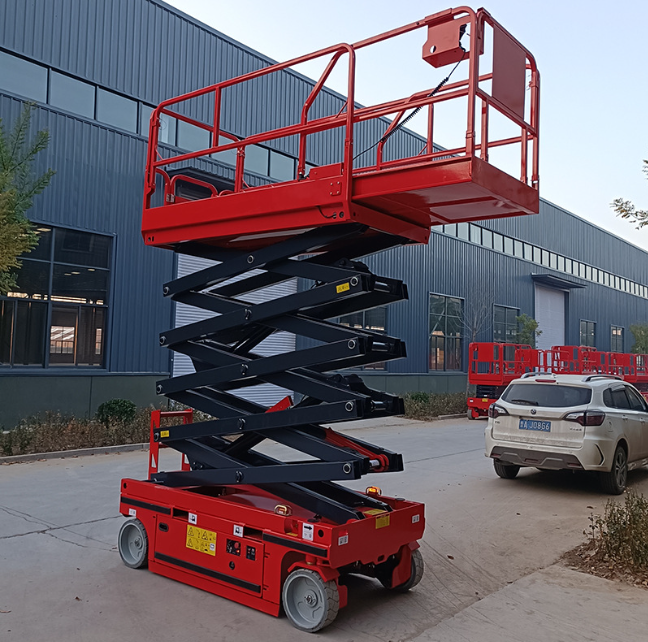 红毛镇自行走升降机