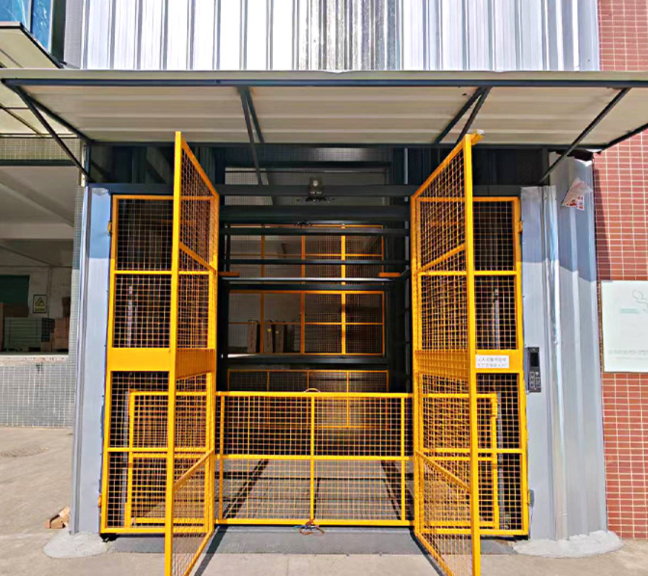 红毛镇导轨式升降平台